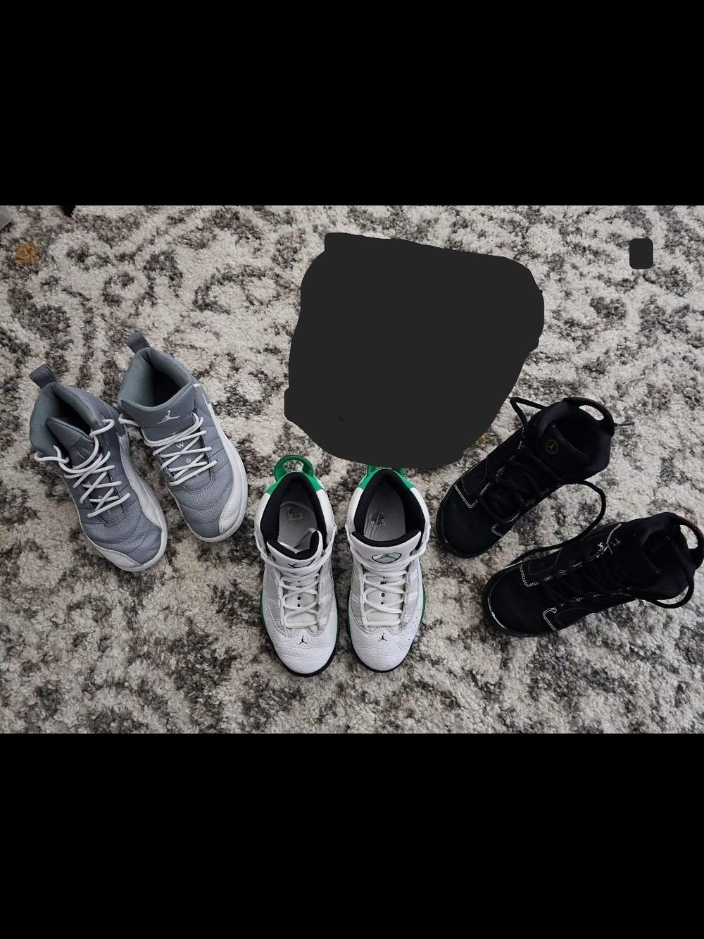 Air Jordan shoe lot